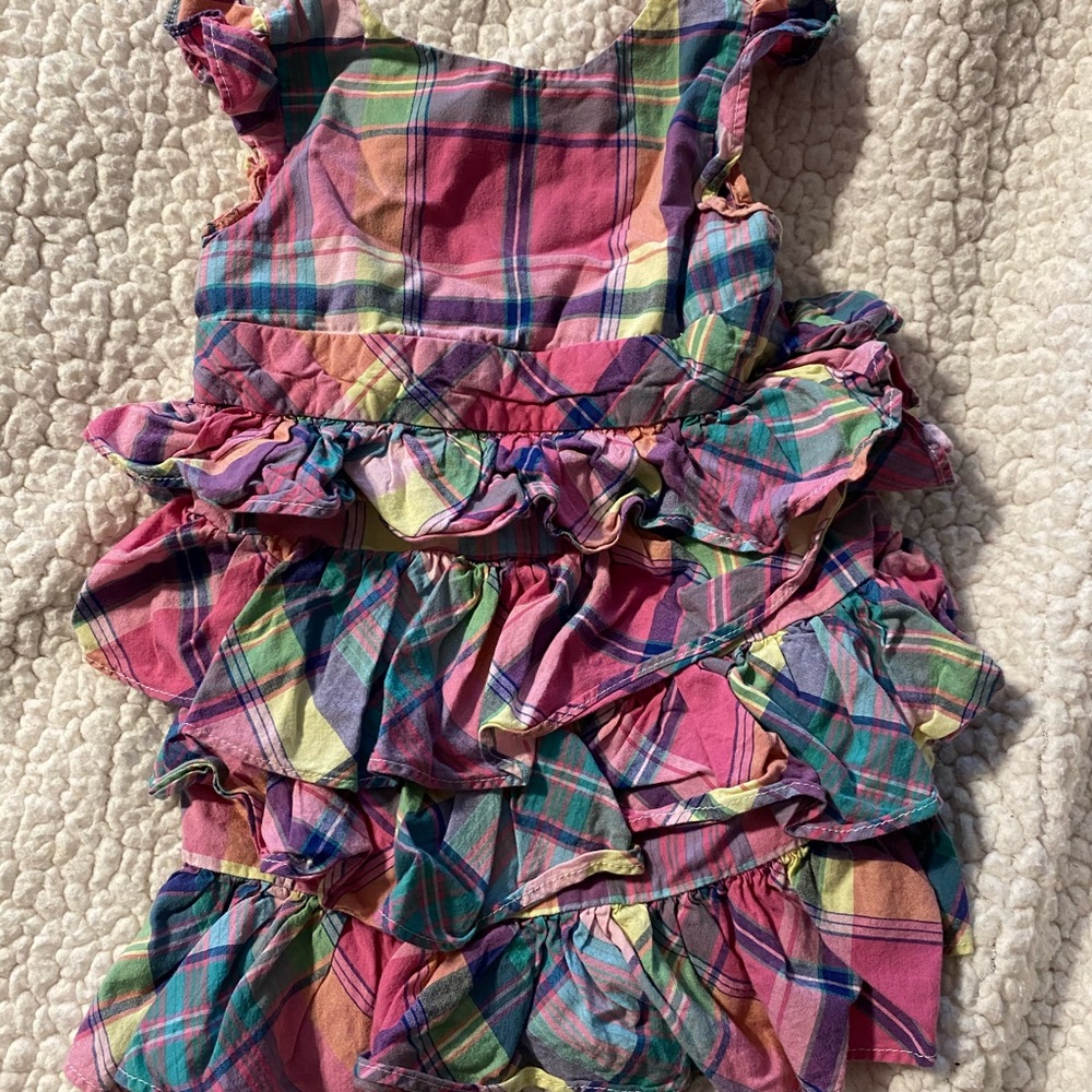 Ralph Lauren 12M ruffle dress 😍